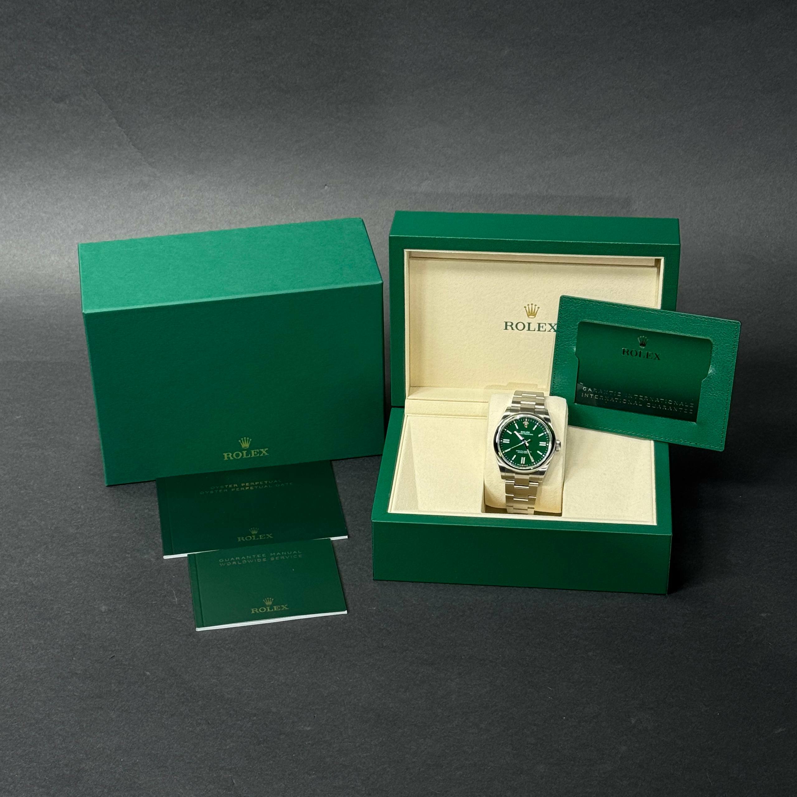 Oyster Perpetual 41 GREEN