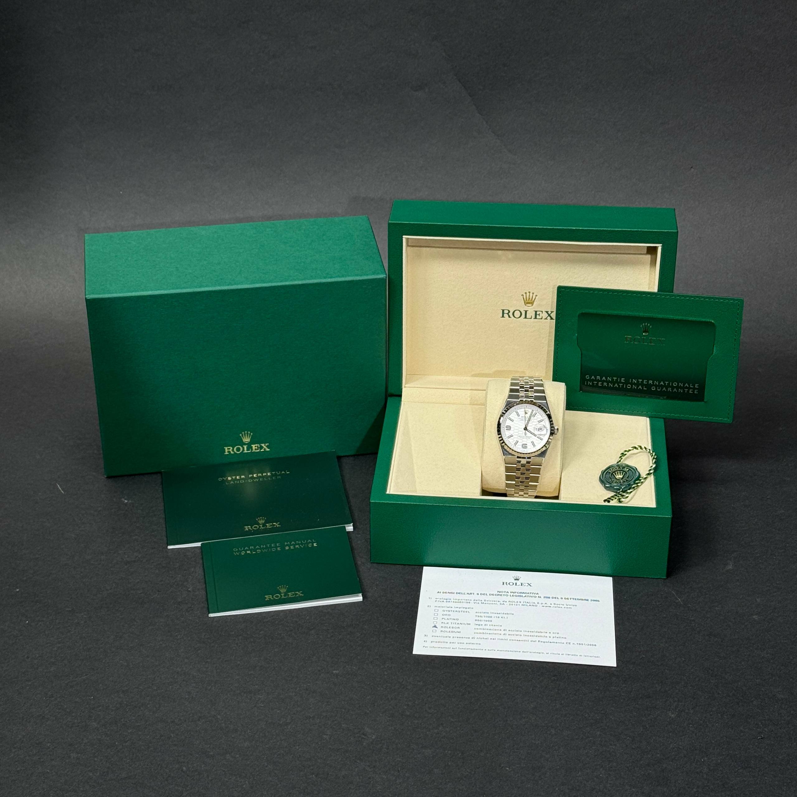 Rolex Land Dweller 36 lotto 39026