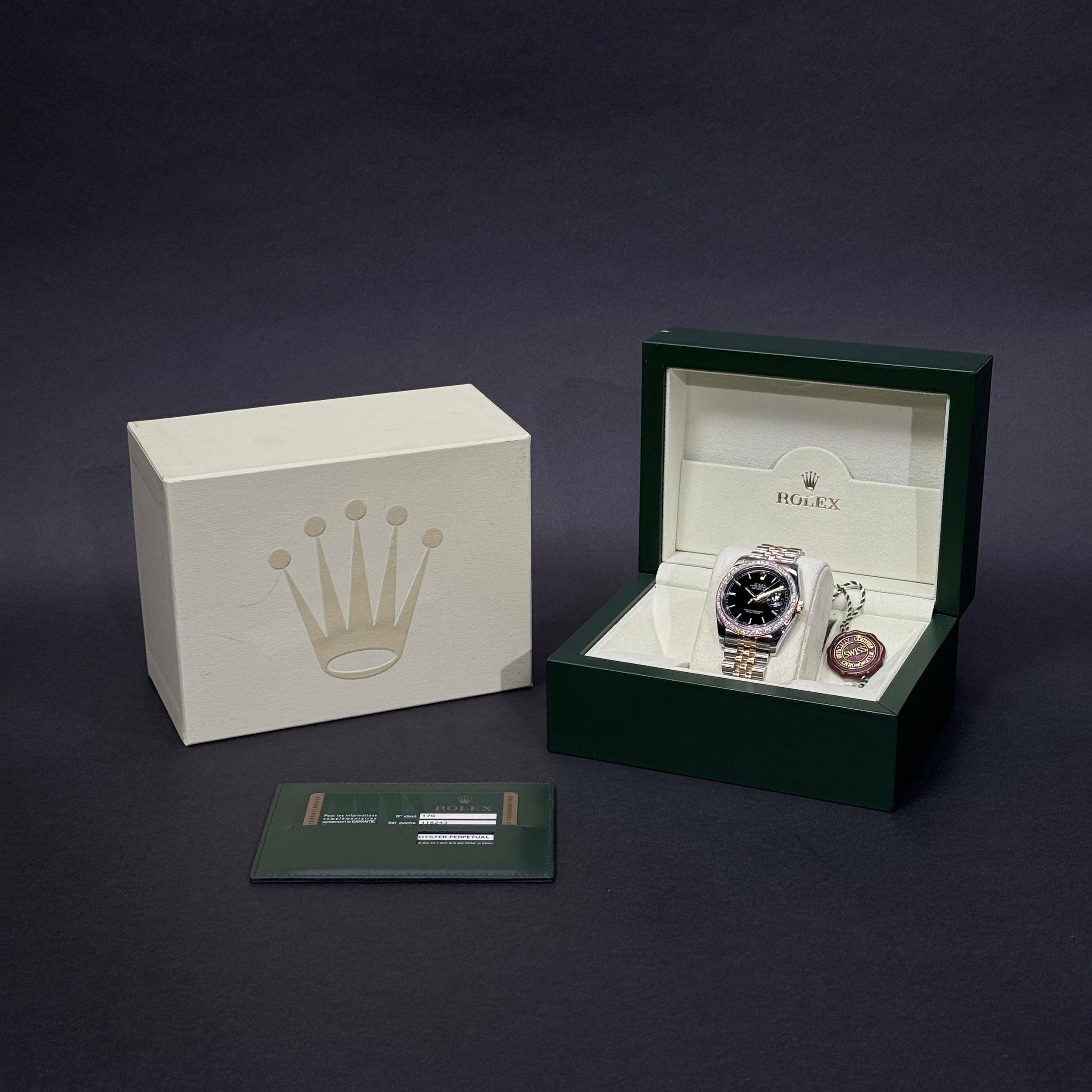 Rolex Datejust 36 A/O BRILLI lotto 39308