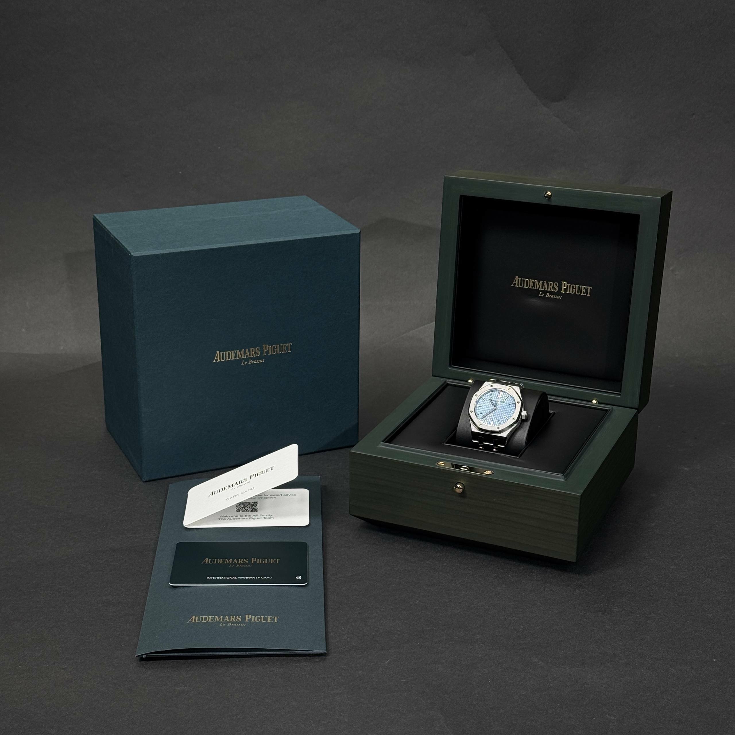 Audemars Piguet Royal Oak 37 BABY BLUE lotto 39288