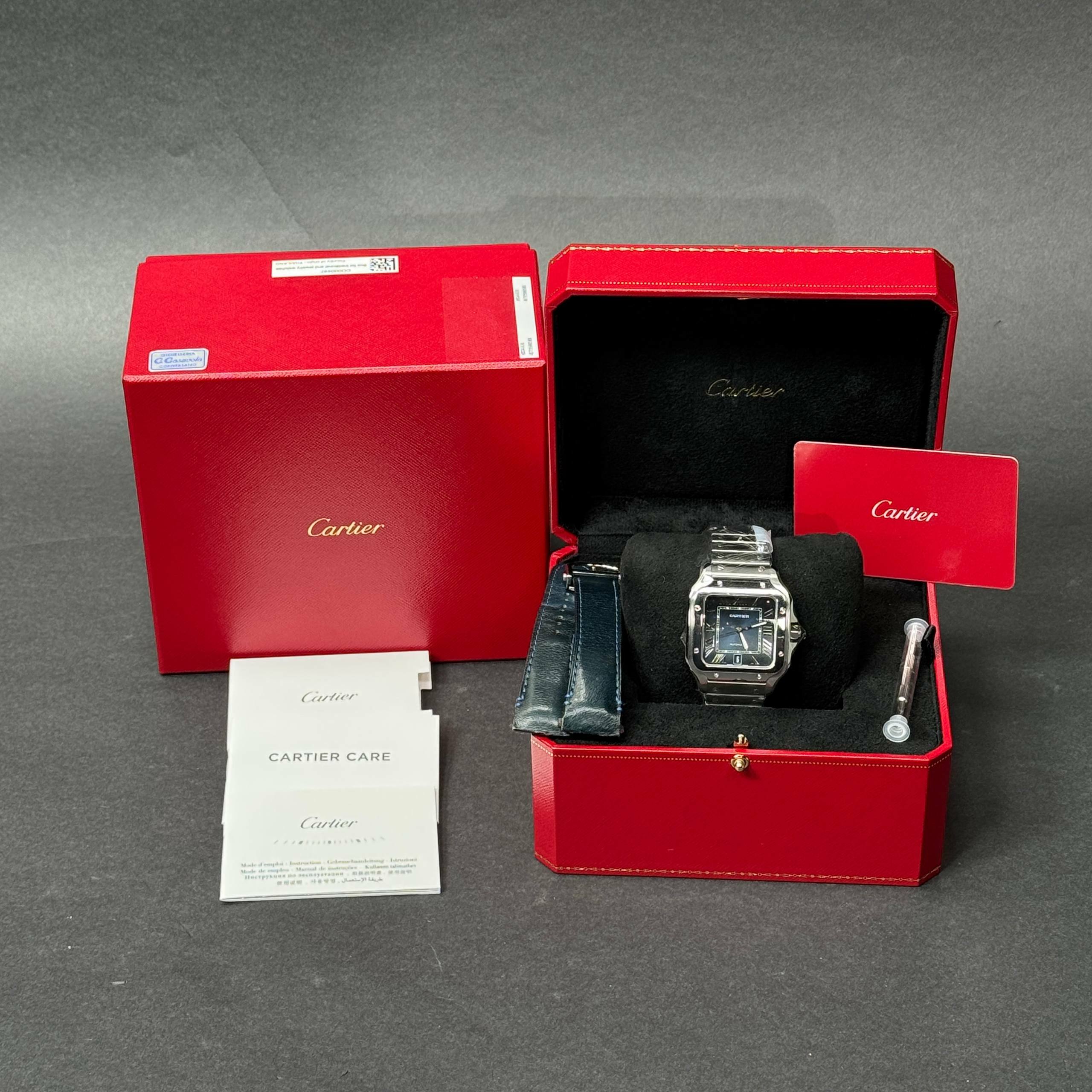 Cartier Santos GRANDE lotto 39059