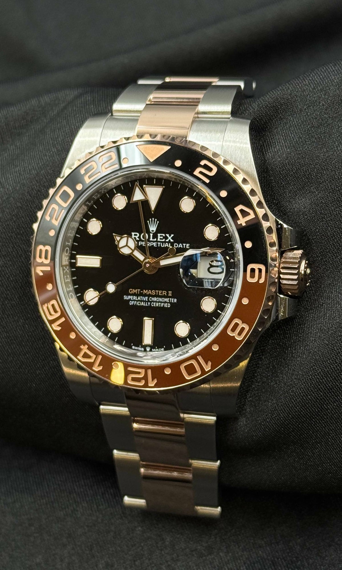 Rolex GMT Master II A/O ROOTBEER lotto 39568