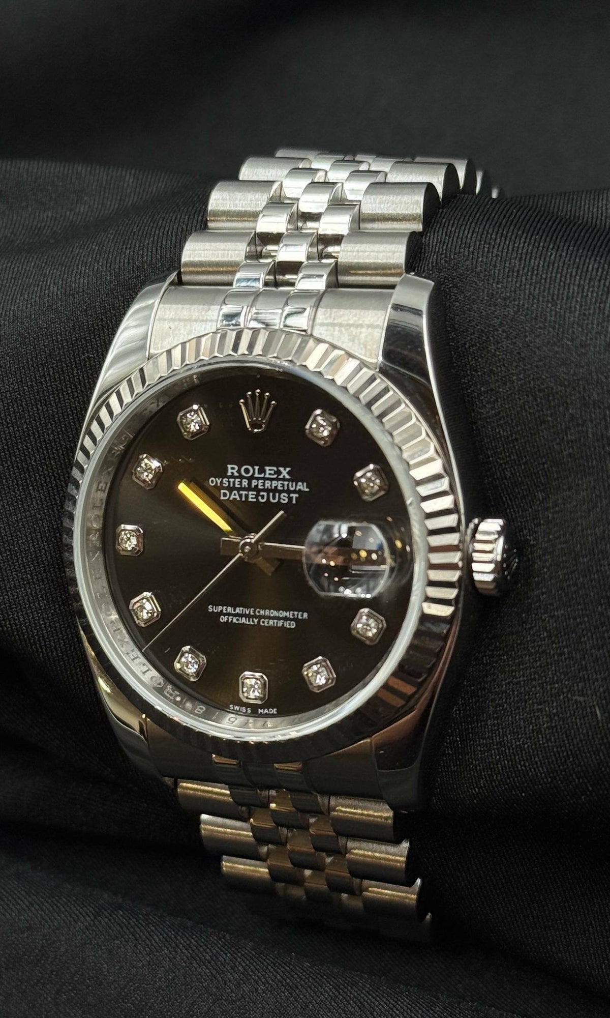 Rolex Datejust 36 BRILLI lotto 39540