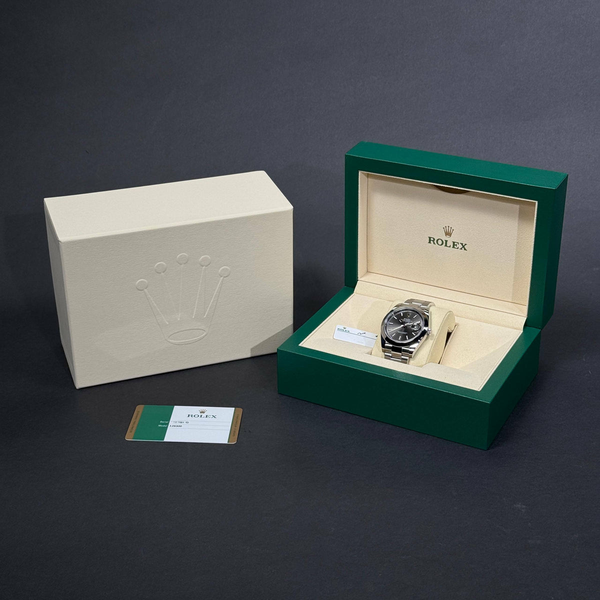 Rolex Datejust 41 RODHIUM lotto 39548