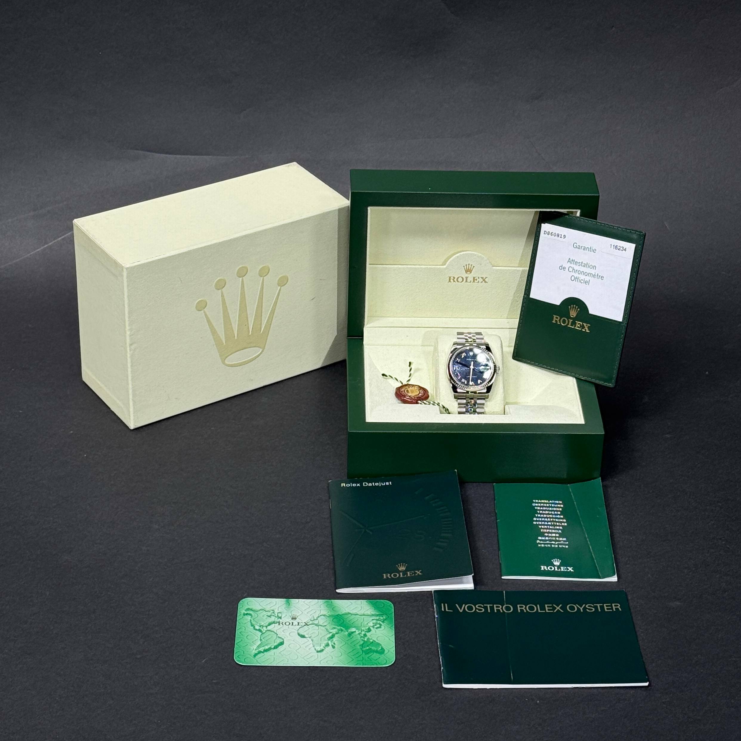 Rolex Datejust 36 lotto 39199