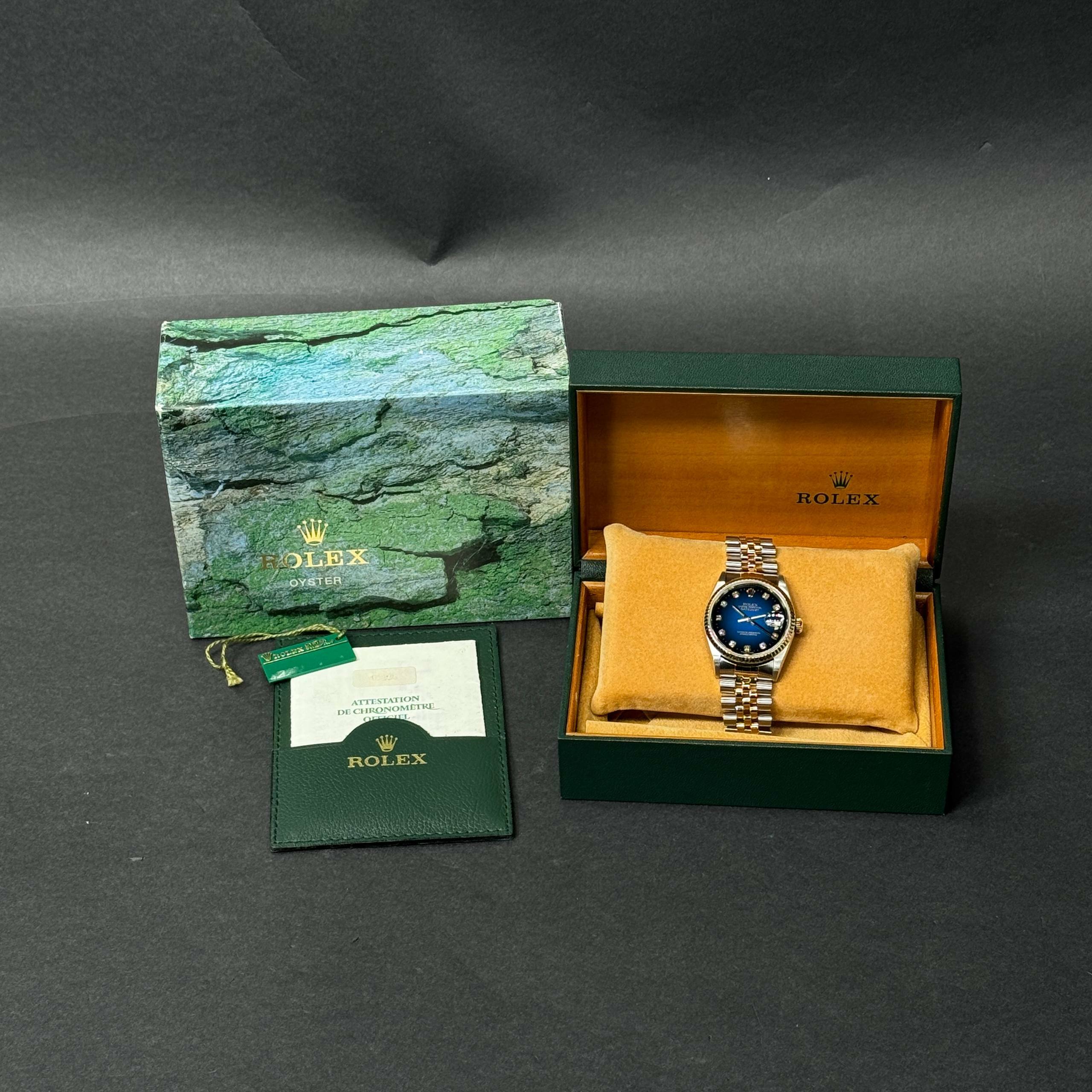 Rolex Datejust 36 A/O BRILLI lotto 38952
