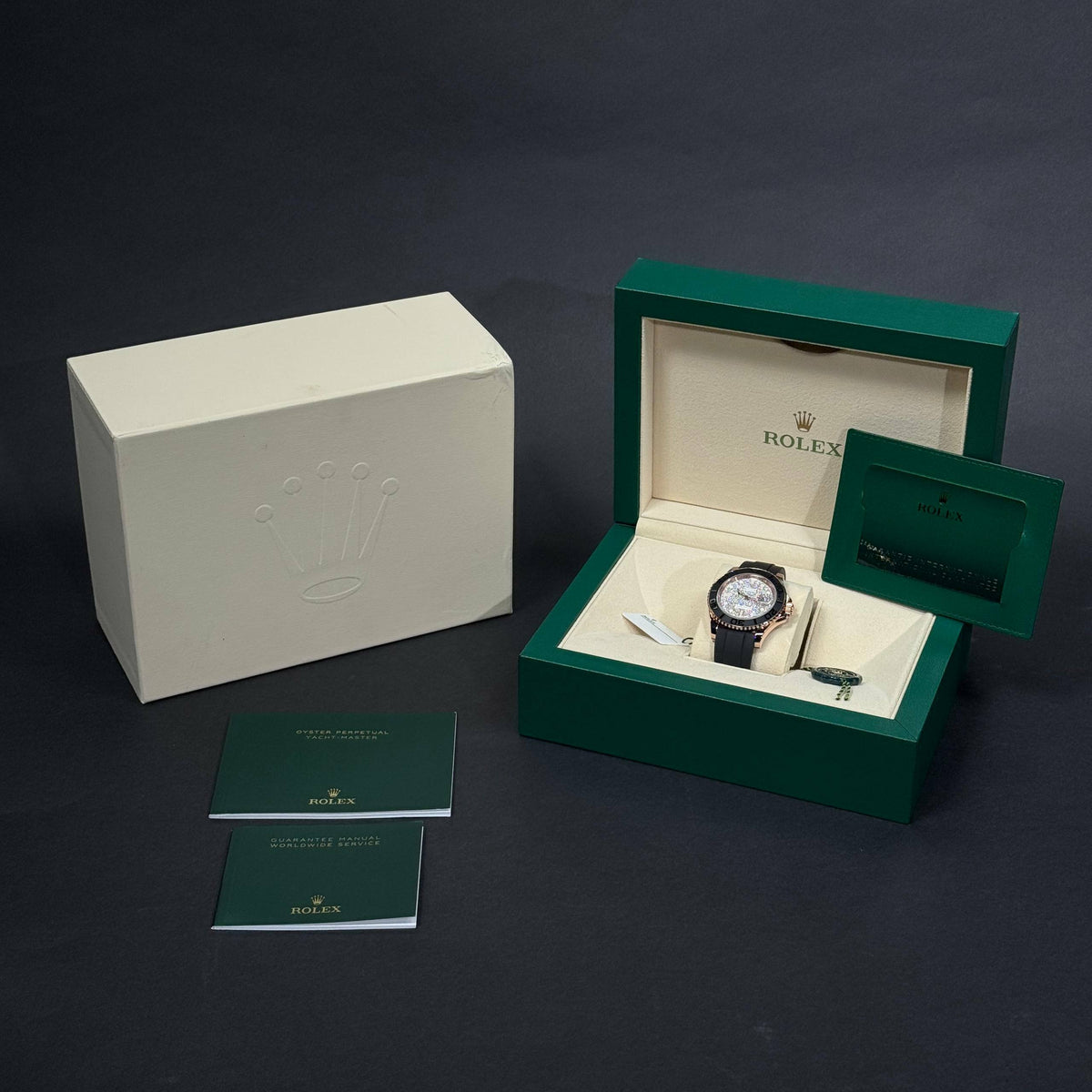 Rolex Yacht Mater 40 PAVEE lotto 39547