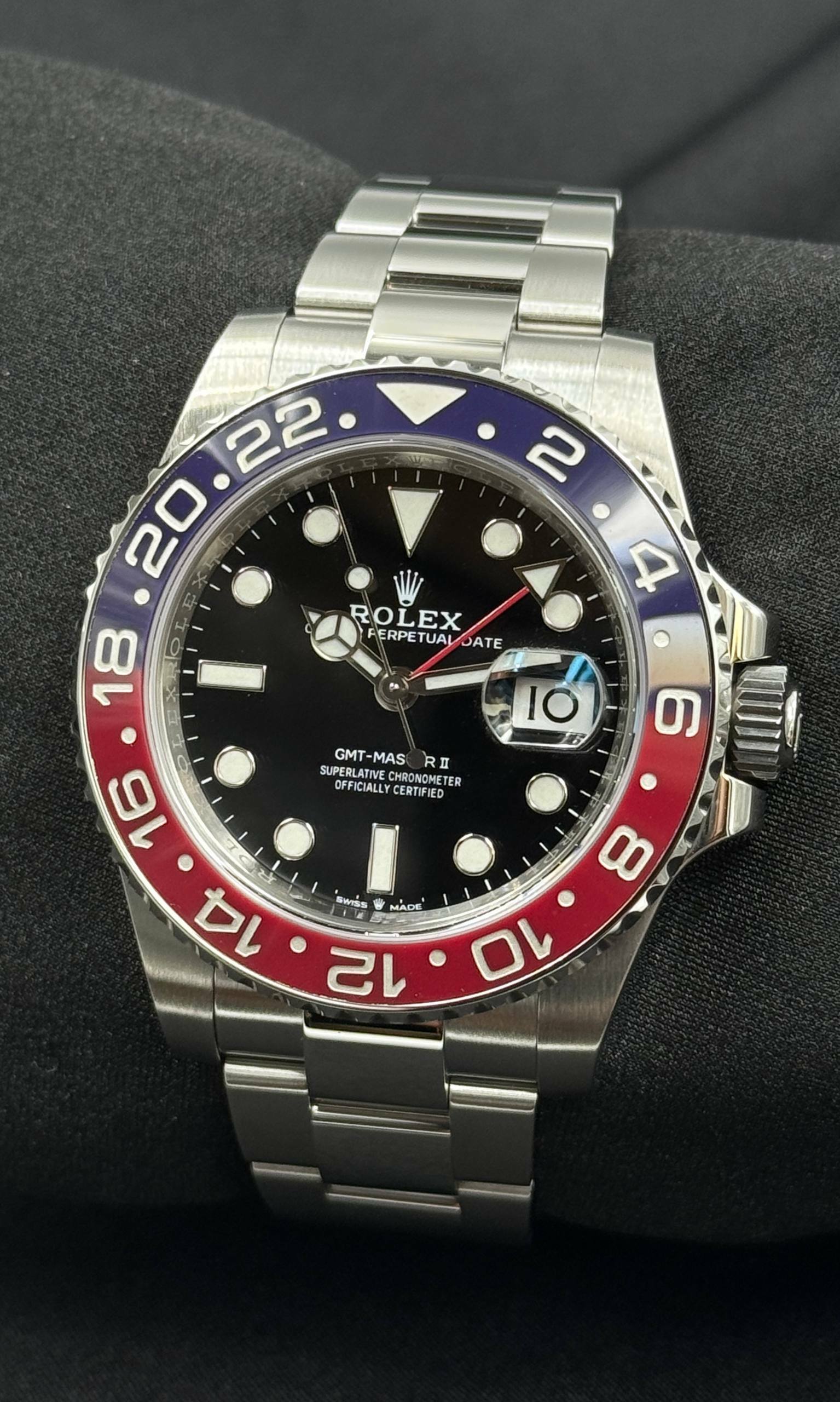 Rolex GMT Master II PEPSI lotto 39153