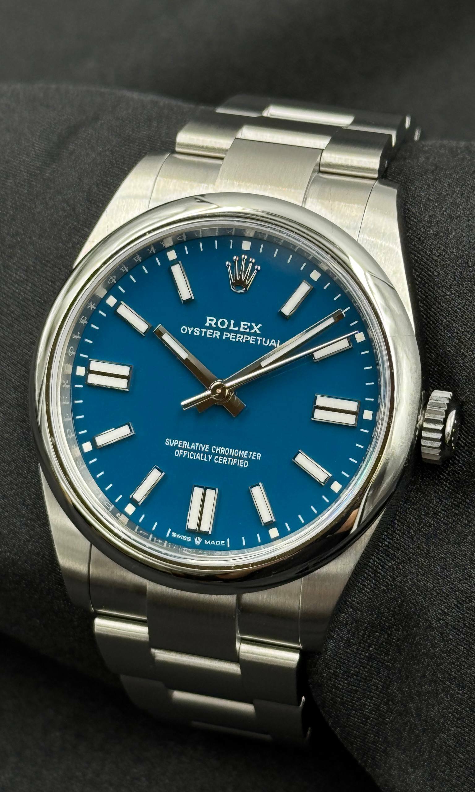 Rolex Oyster Perpetual 41 BLUE MED lotto 38839