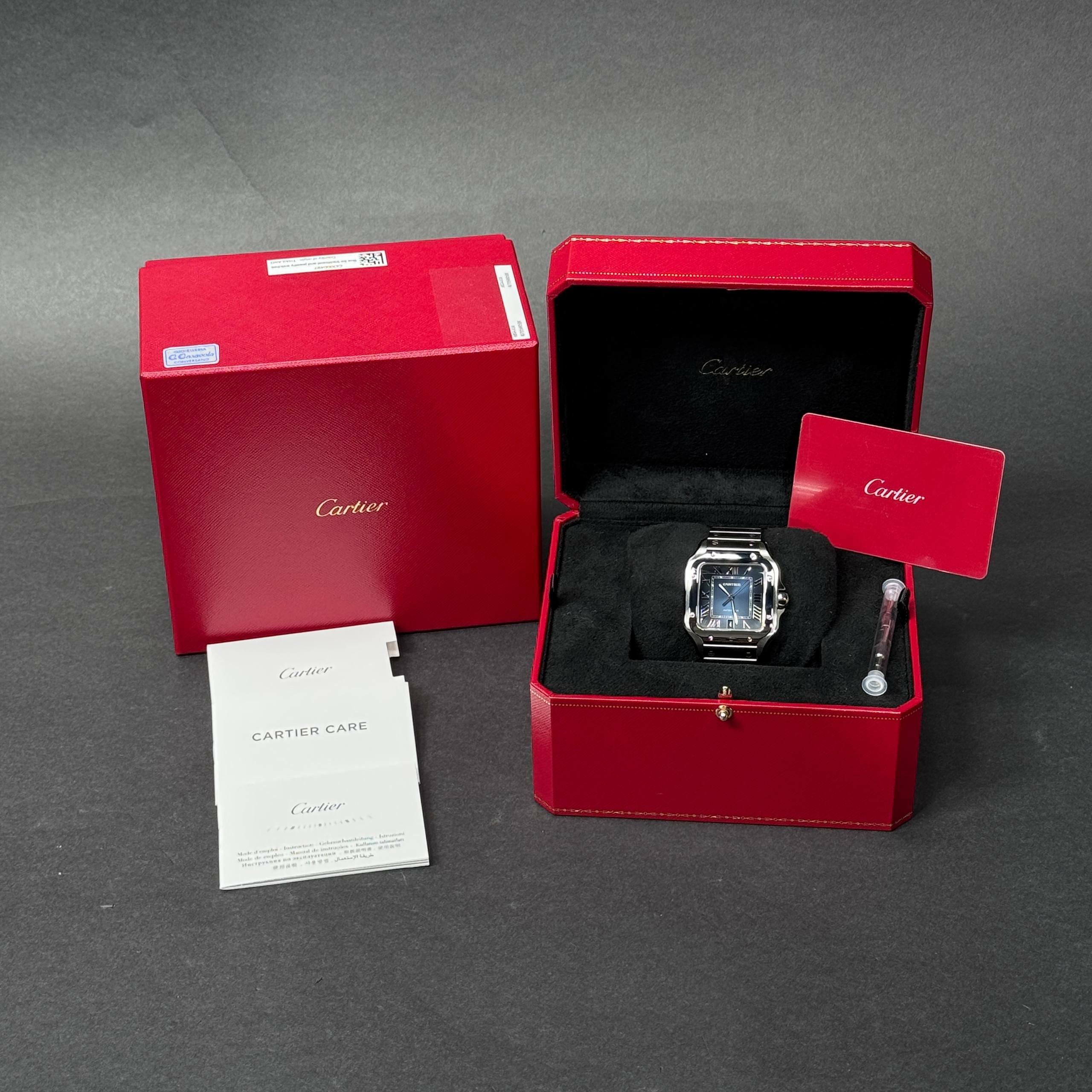 Cartier Santos GRANDE lotto 39059