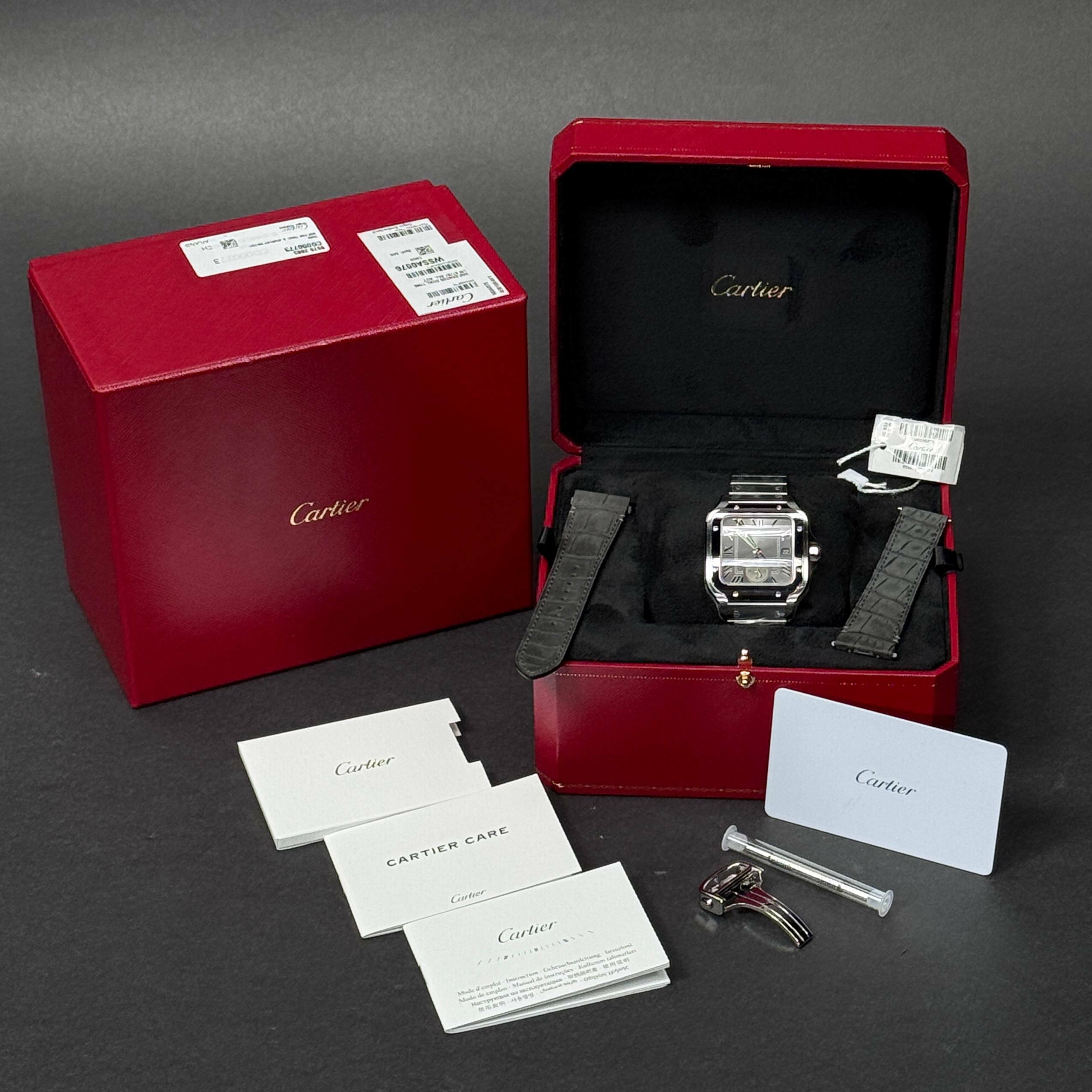 Cartier Santos GMT lotto 39191