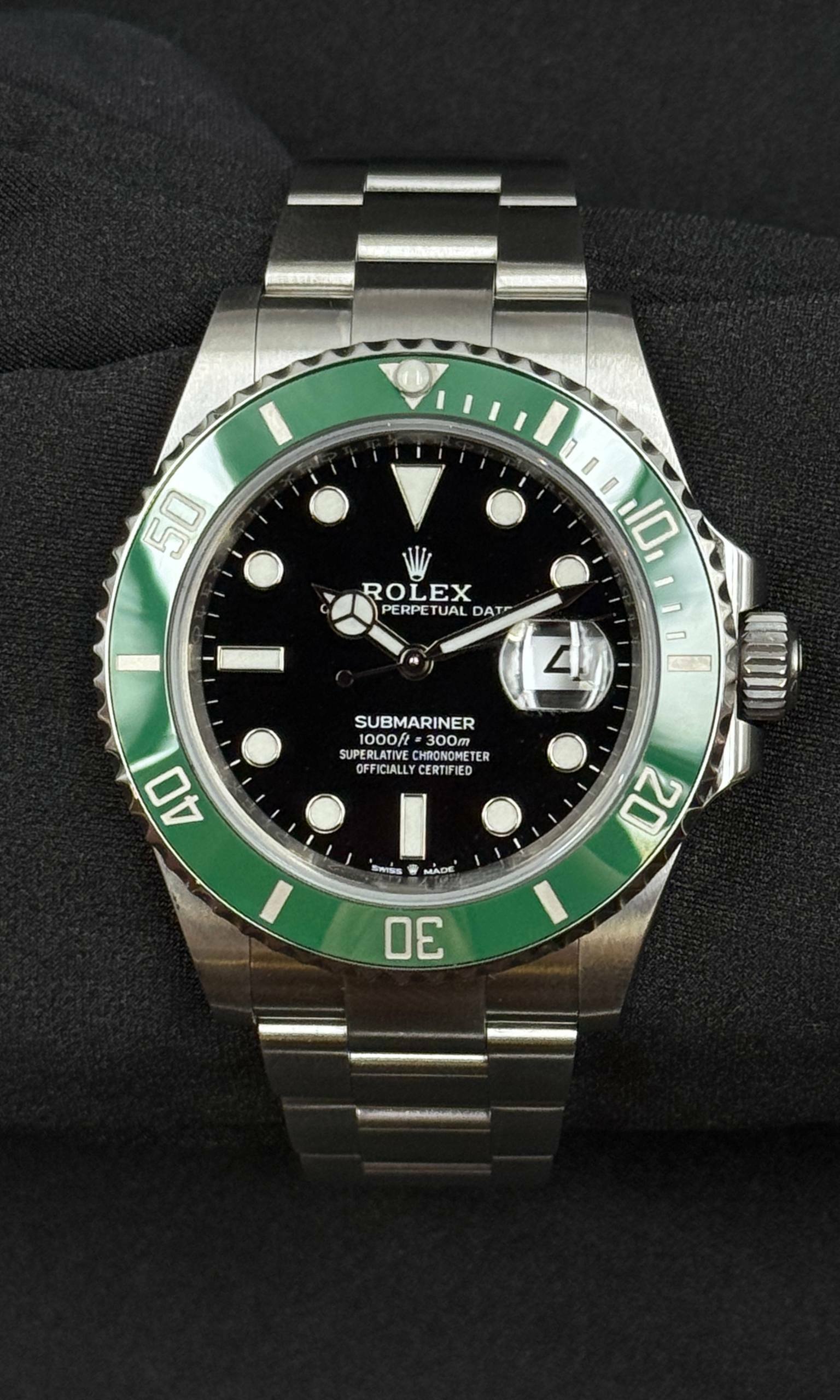 Rolex Submariner Date 41 STARBUCKS lotto 39309