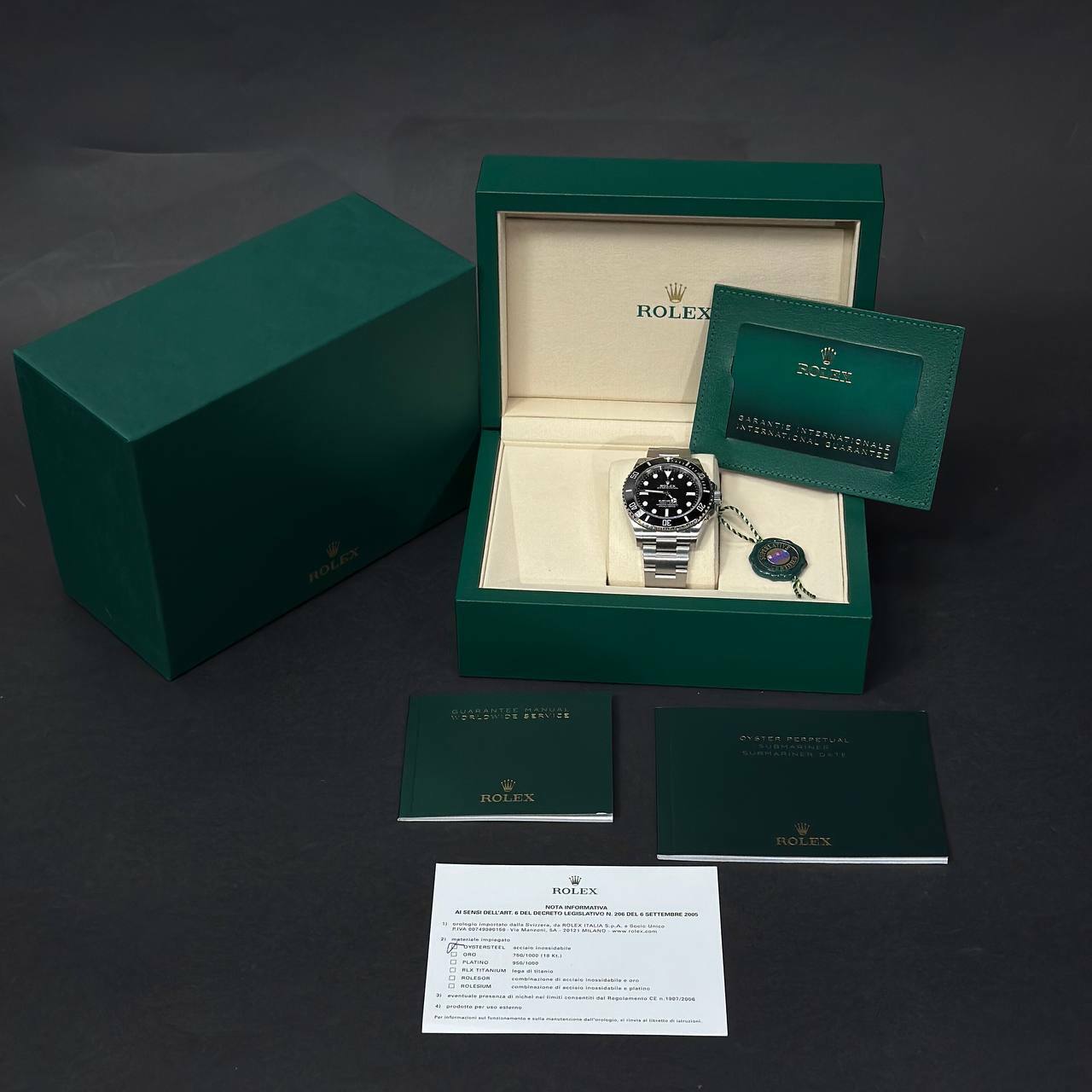 Rolex Submariner 41 lotto 39216