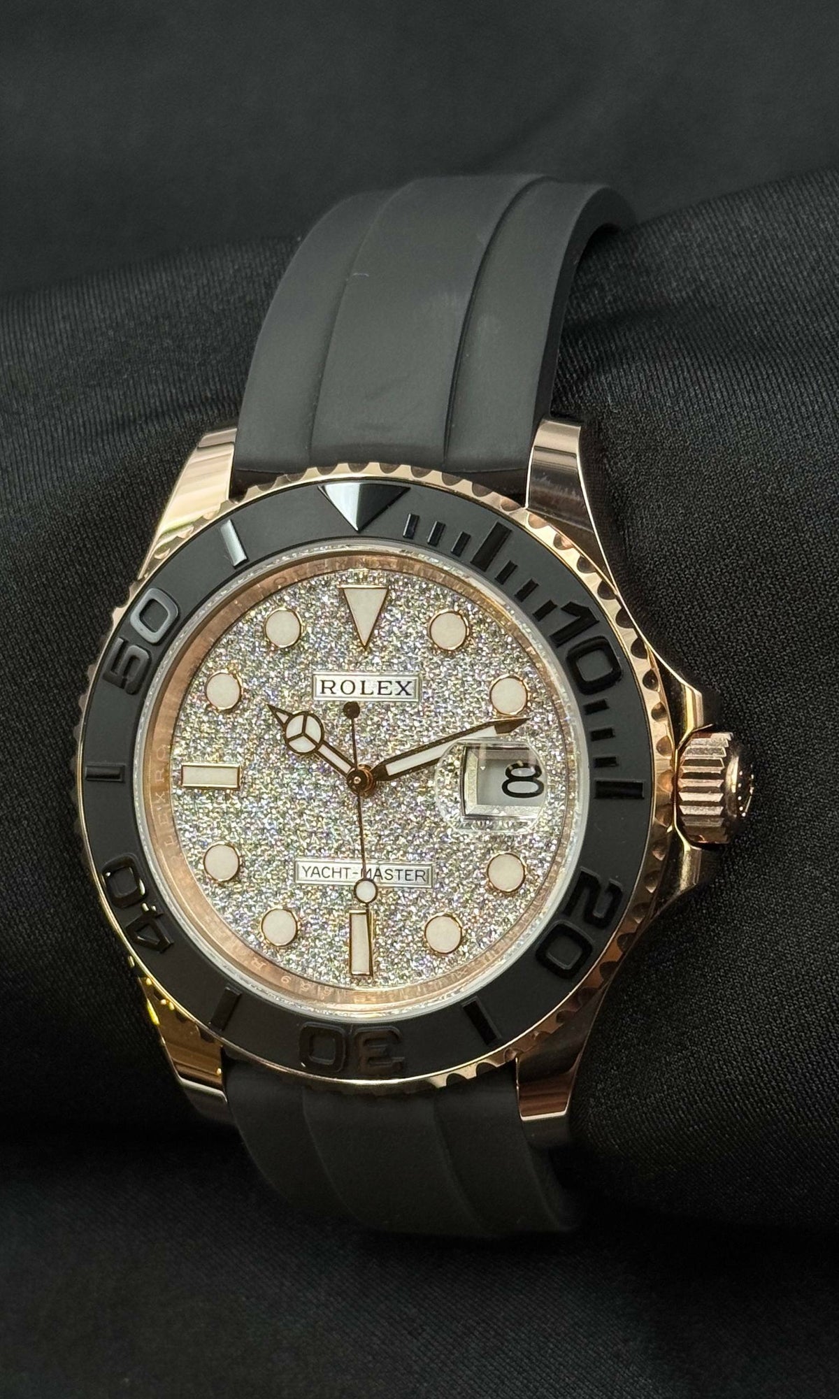 Rolex Yacht Mater 40 PAVEE lotto 39547