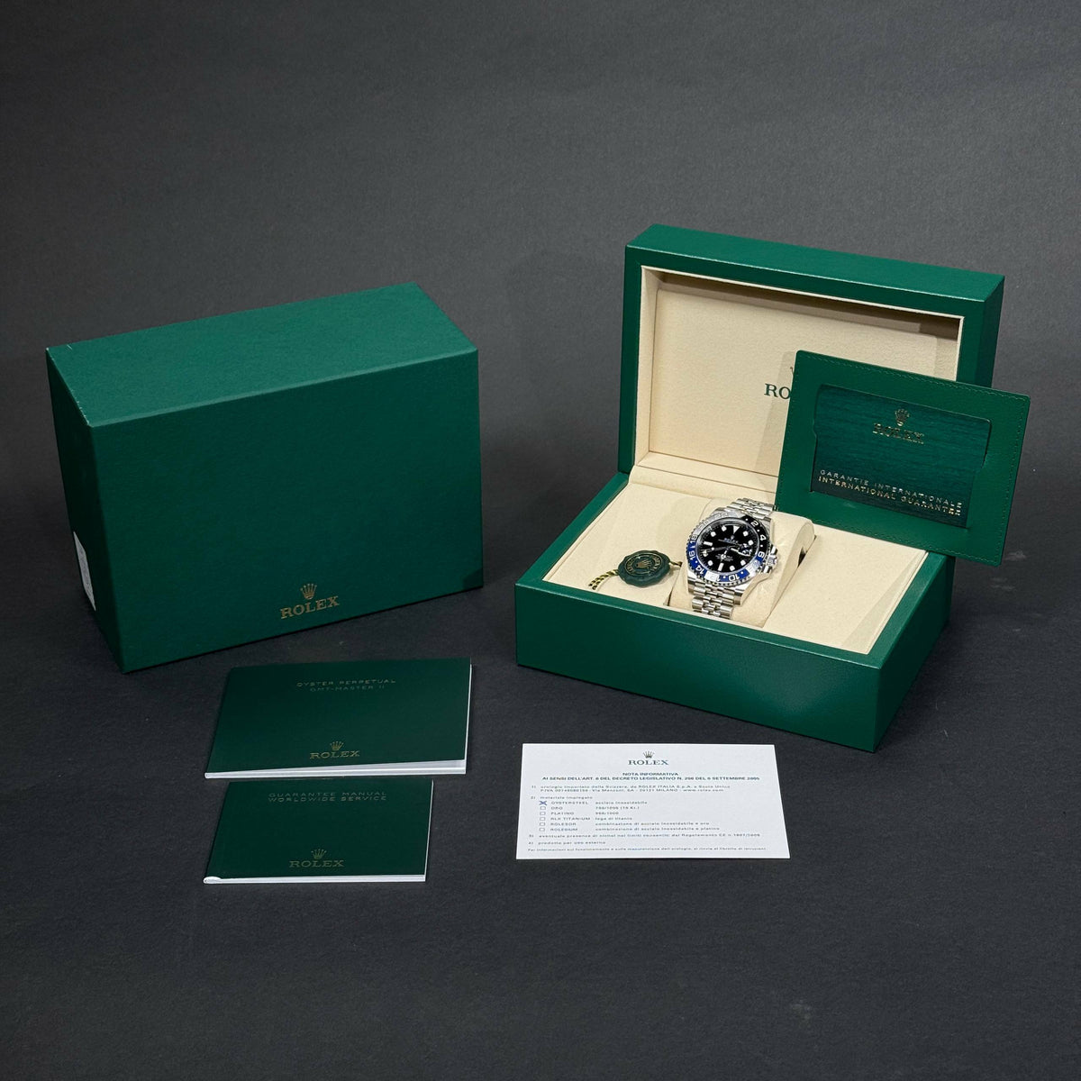 Rolex GMT Master II BATGIRL lotto 39559