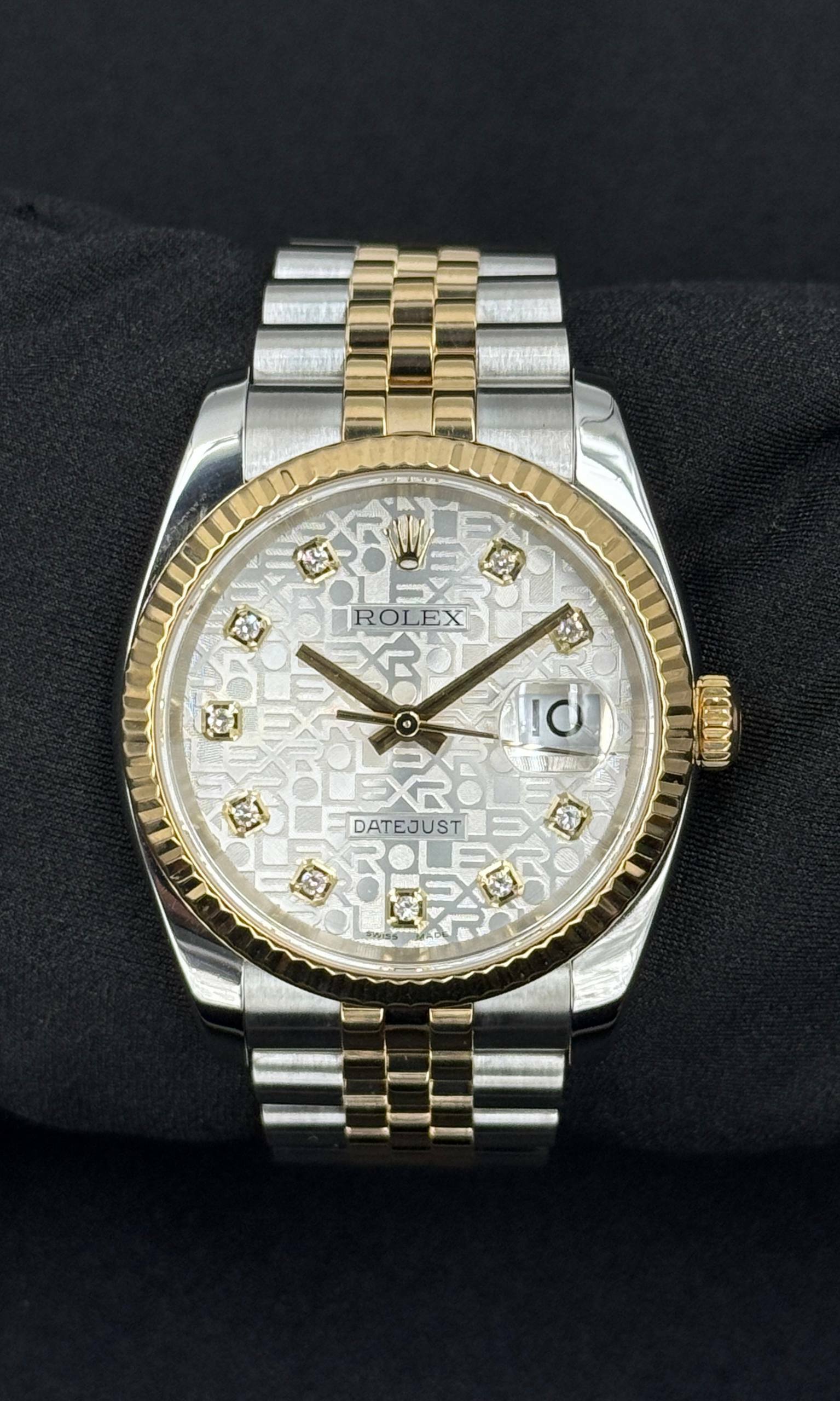 Rolex Datejust 36 A/O BRILLI lotto 39139