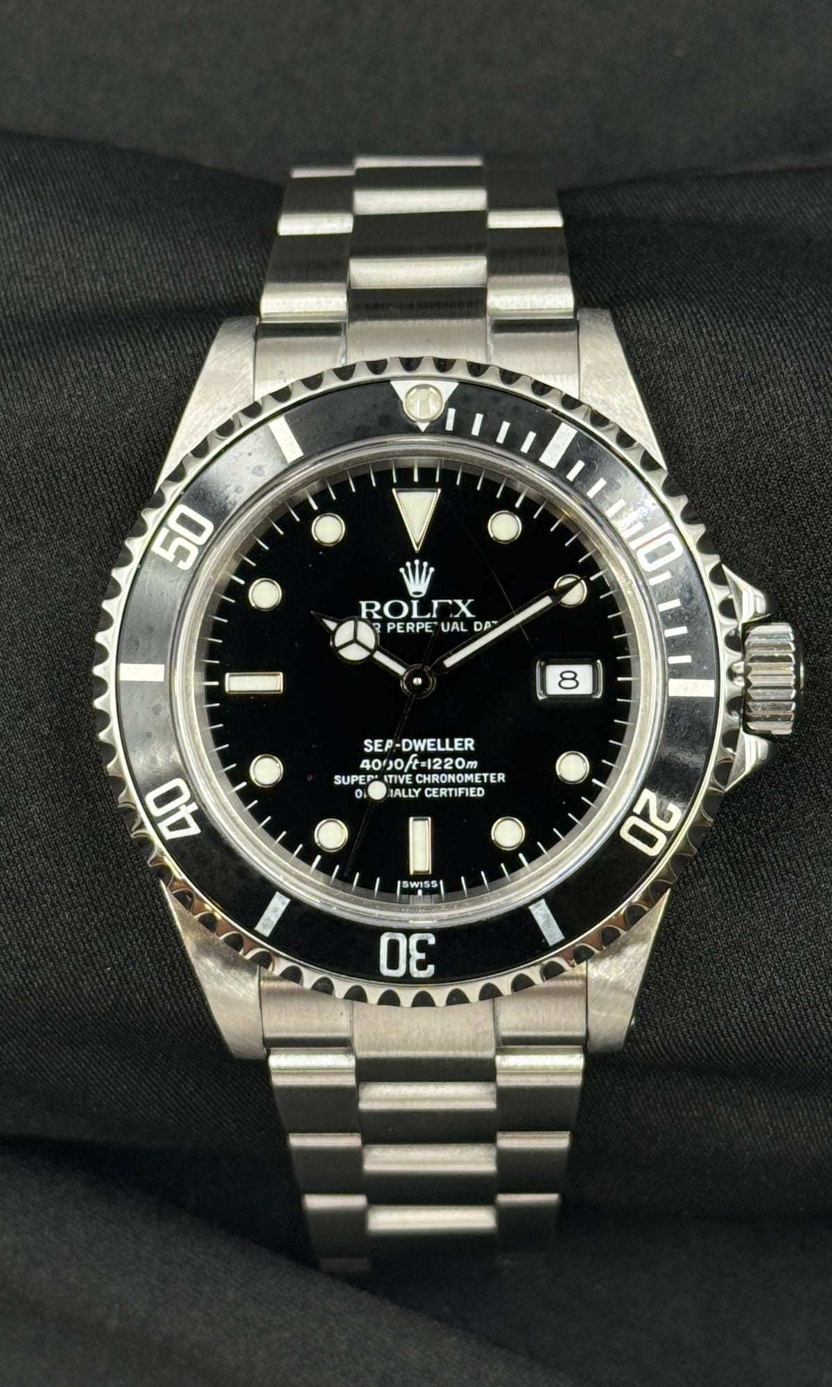 Rolex Submariner Date 40 CERACHROM lotto 39552 - Orologio di lusso usati e garantiti CHLW Bari