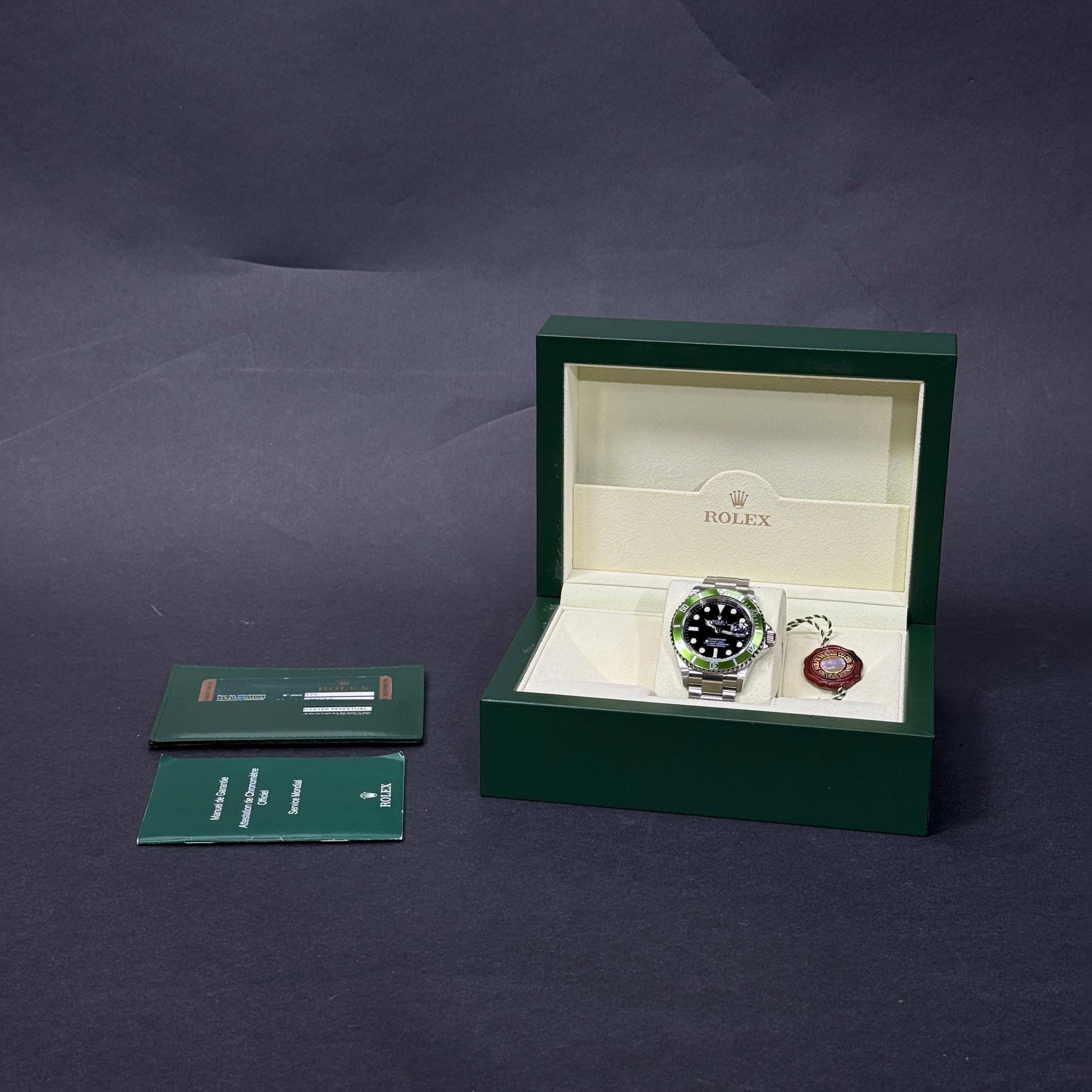 Rolex Submariner Date RRR KERMIT lotto 39225