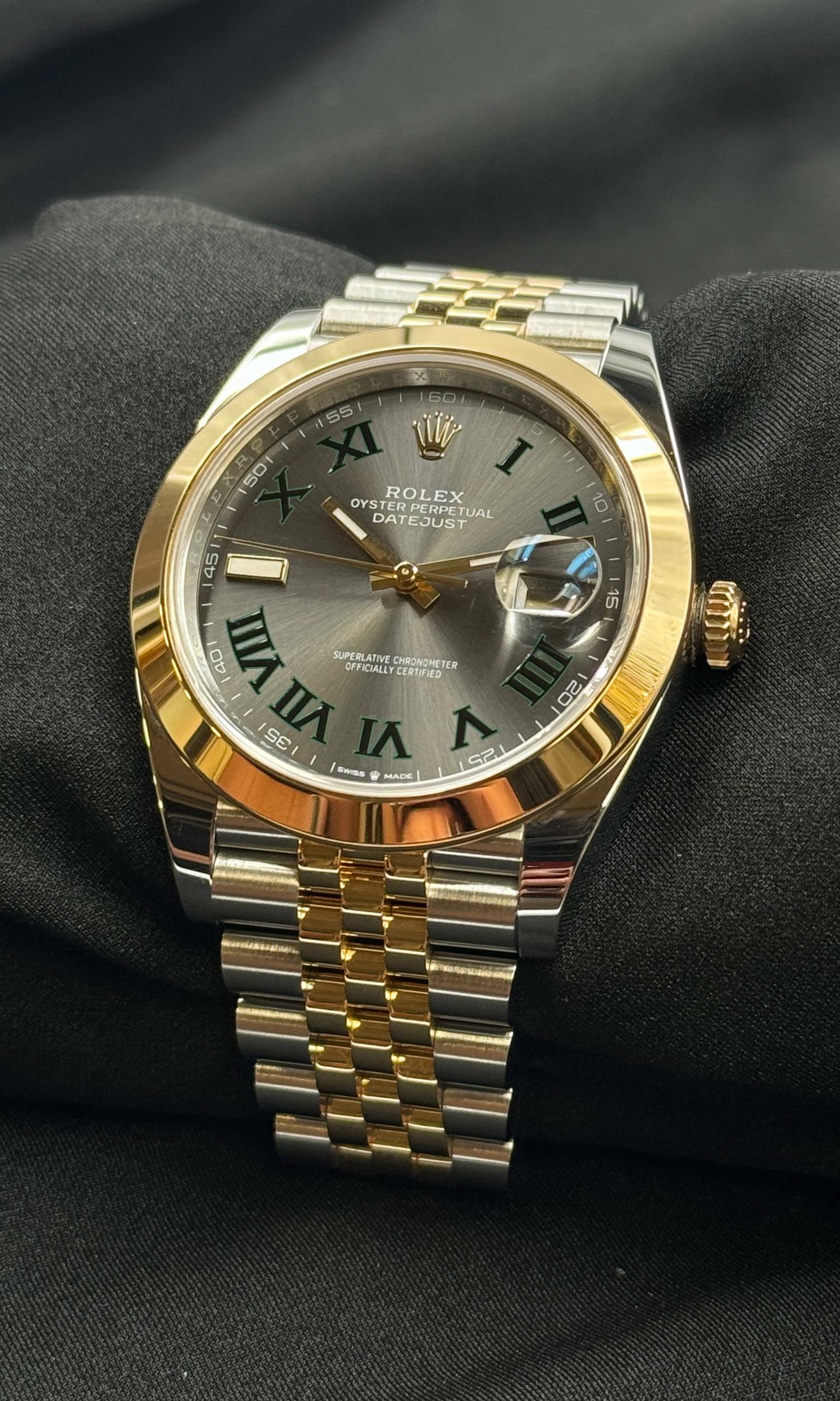 Rolex Datejust 41 A/O WIMBLEDON lotto 39220
