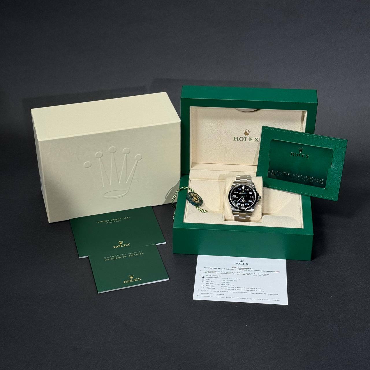 Rolex Air-King 40 lotto 39316