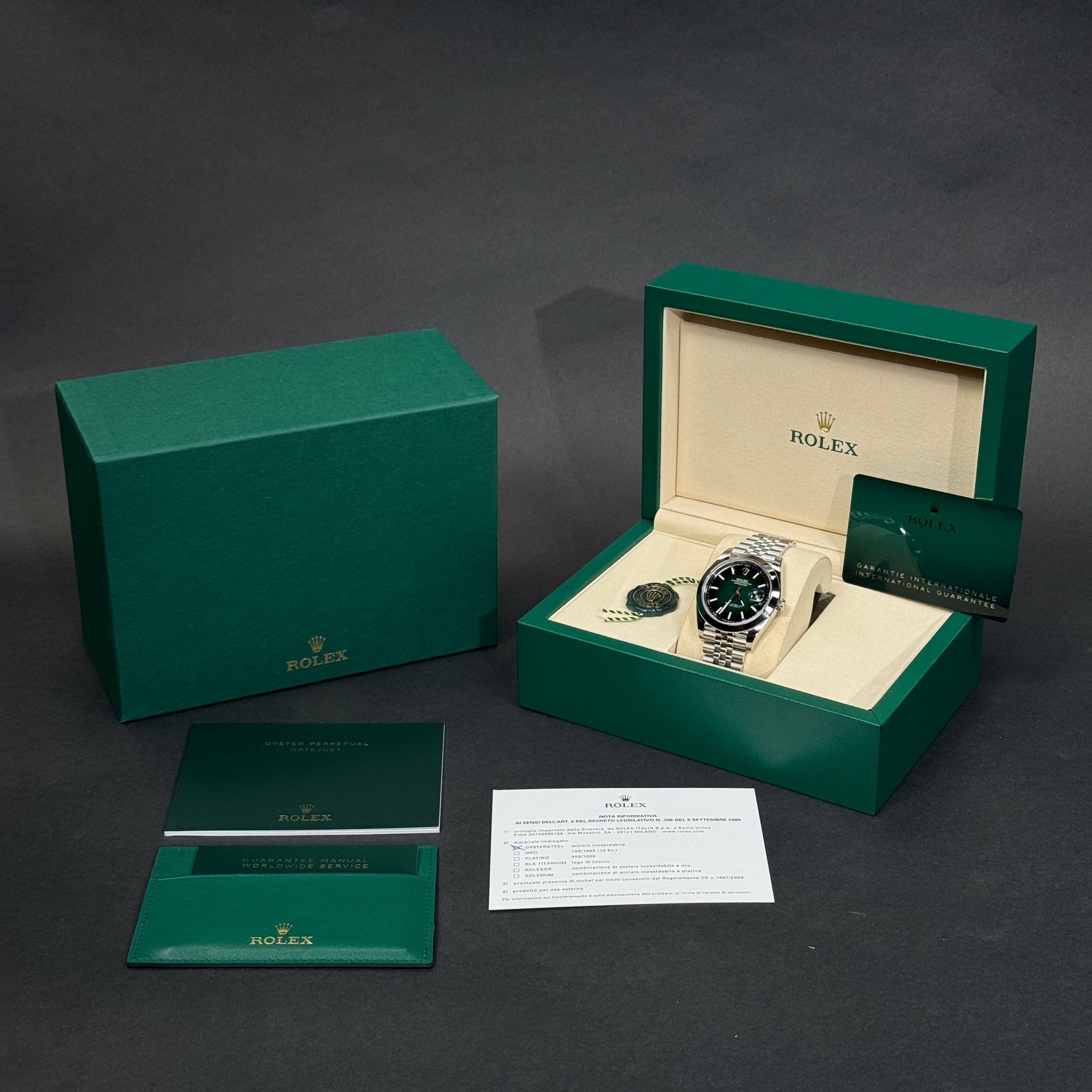 Rolex Datejust 41 OMBRE lotto 39451