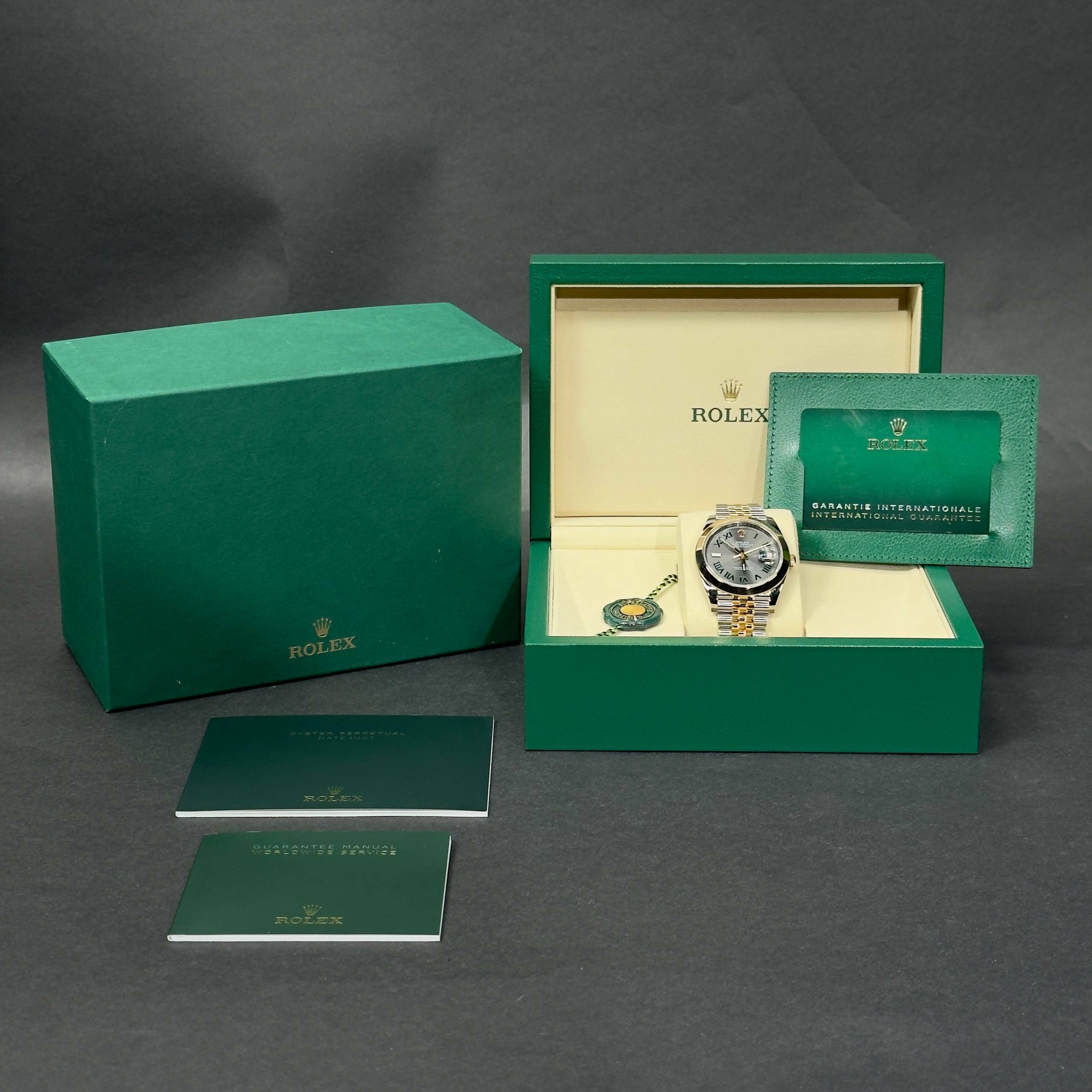 Rolex Datejust 41 A/O WIMBLEDON lotto 39220