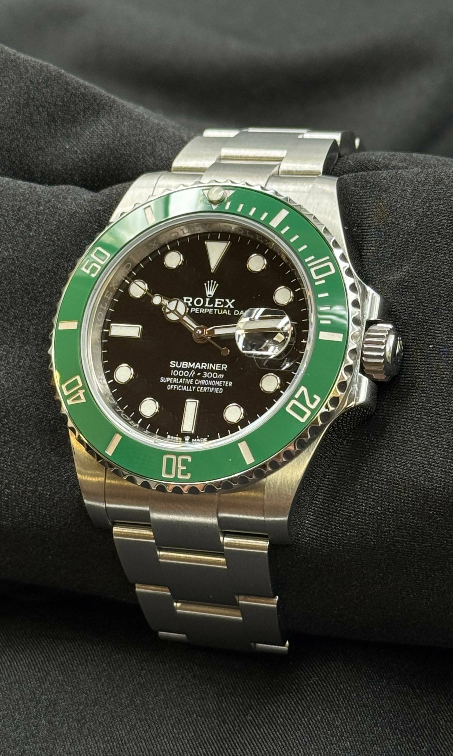 Rolex Submariner Date 41 STARBUCKS lotto 39309
