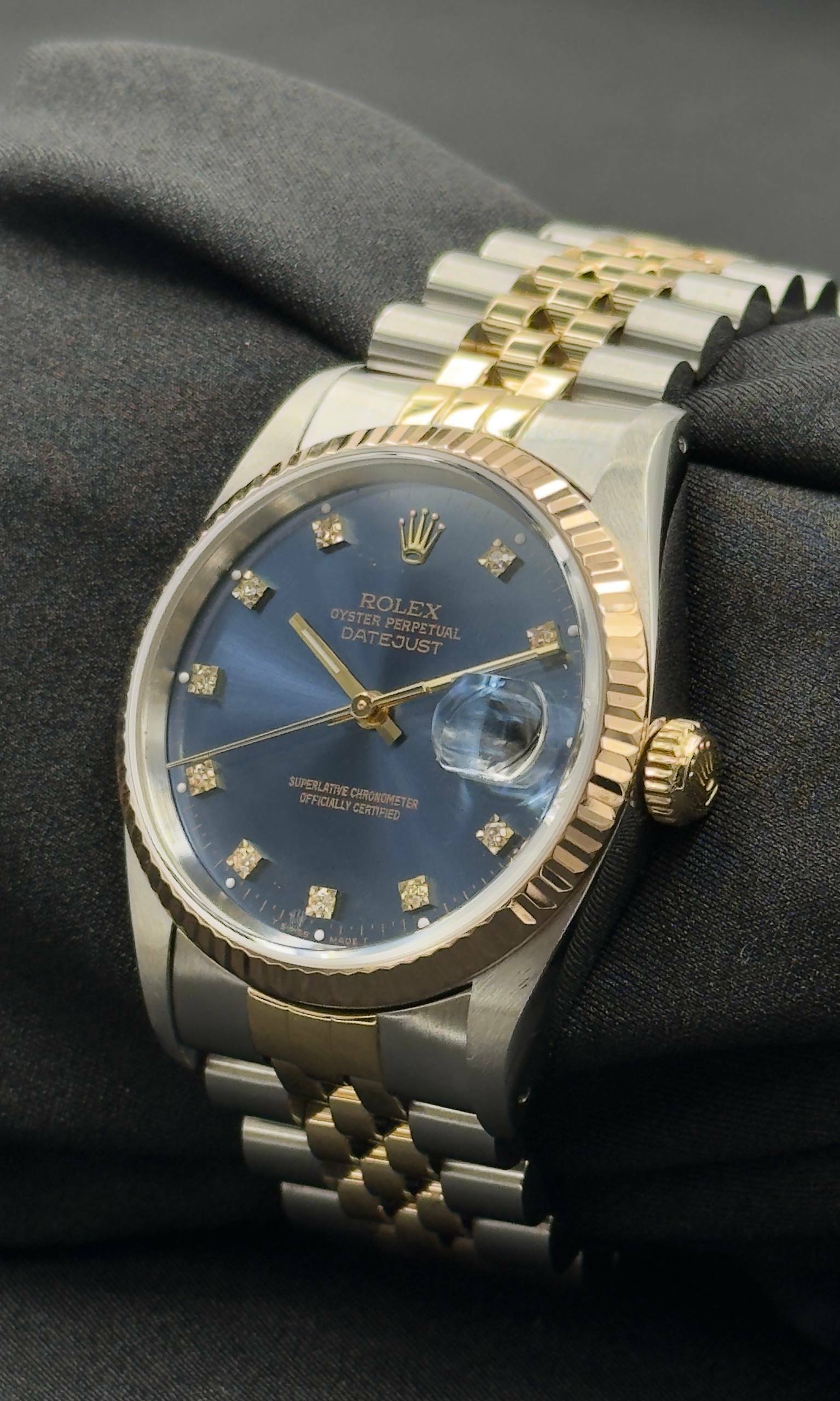Rolex Datejust 36 A/O BRILLI lotto 39145