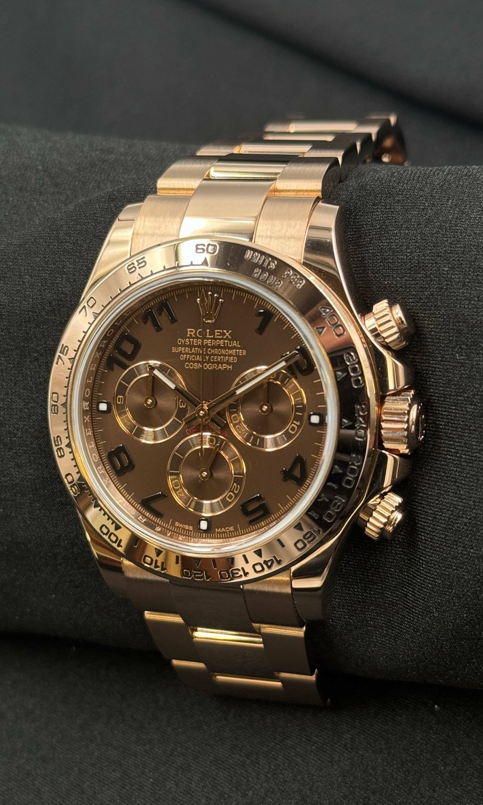 Rolex Daytona CHOCOLATE lotto 39377