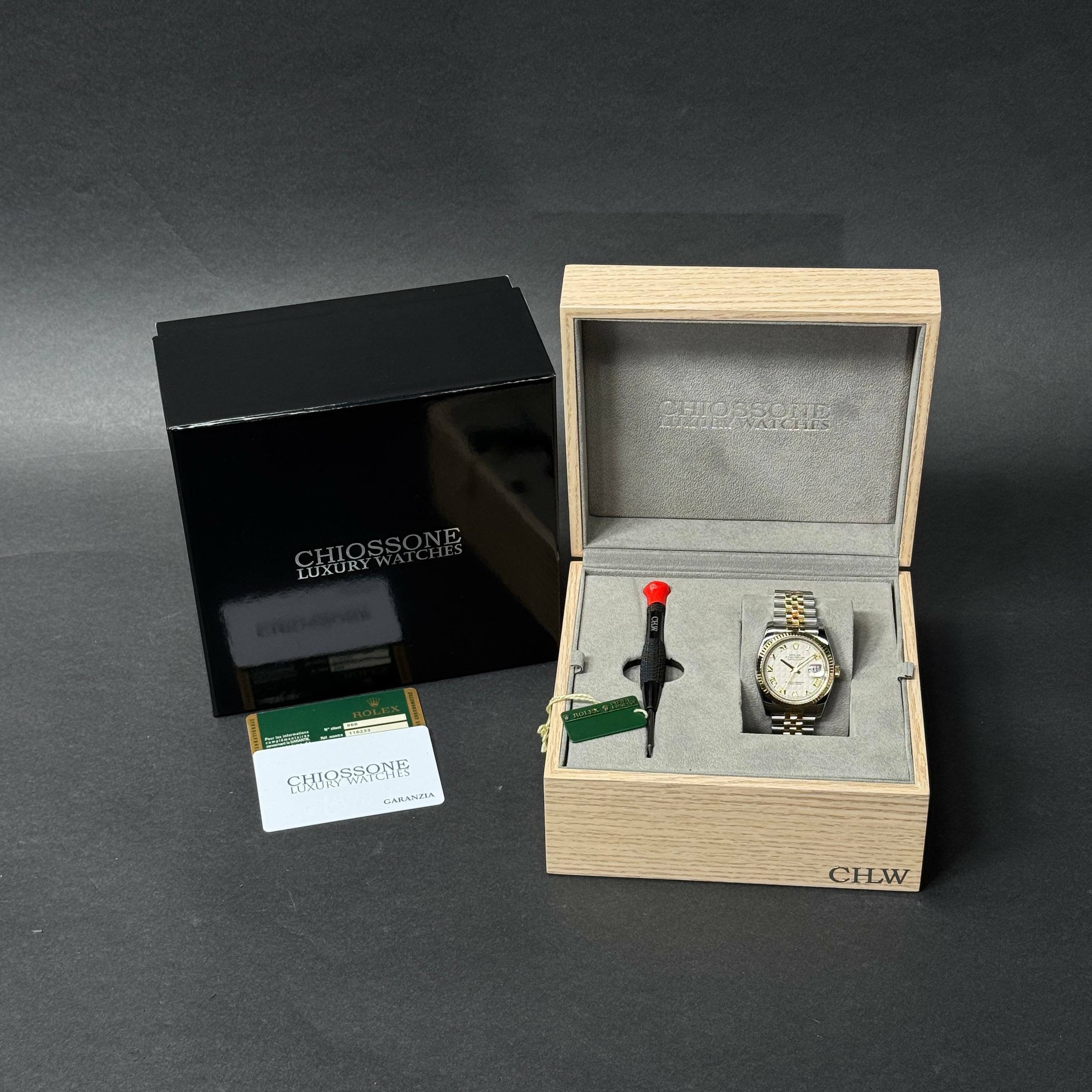 Rolex Datejust 36 A/O lotto 39140