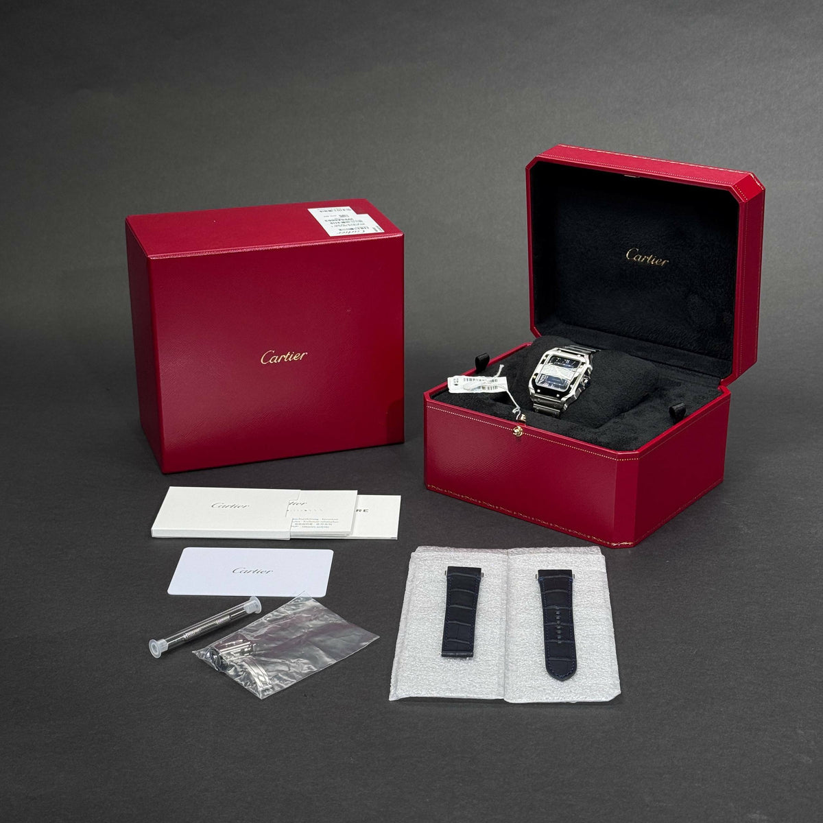 Cartier Santos MEDIO lotto 39616