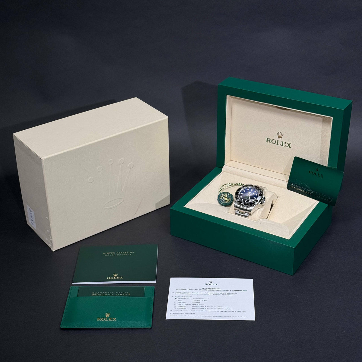 Rolex Sea Dweller D-BLUE lotto 39457