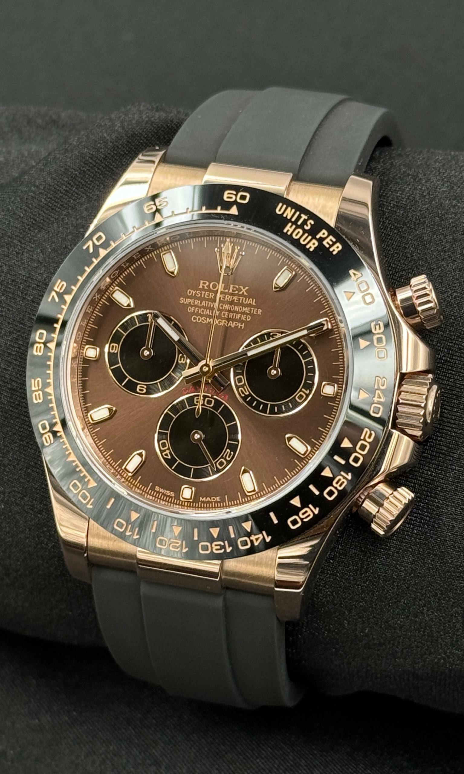 Rolex Daytona CHOCOLATE OYSTERFLEX lotto 39047