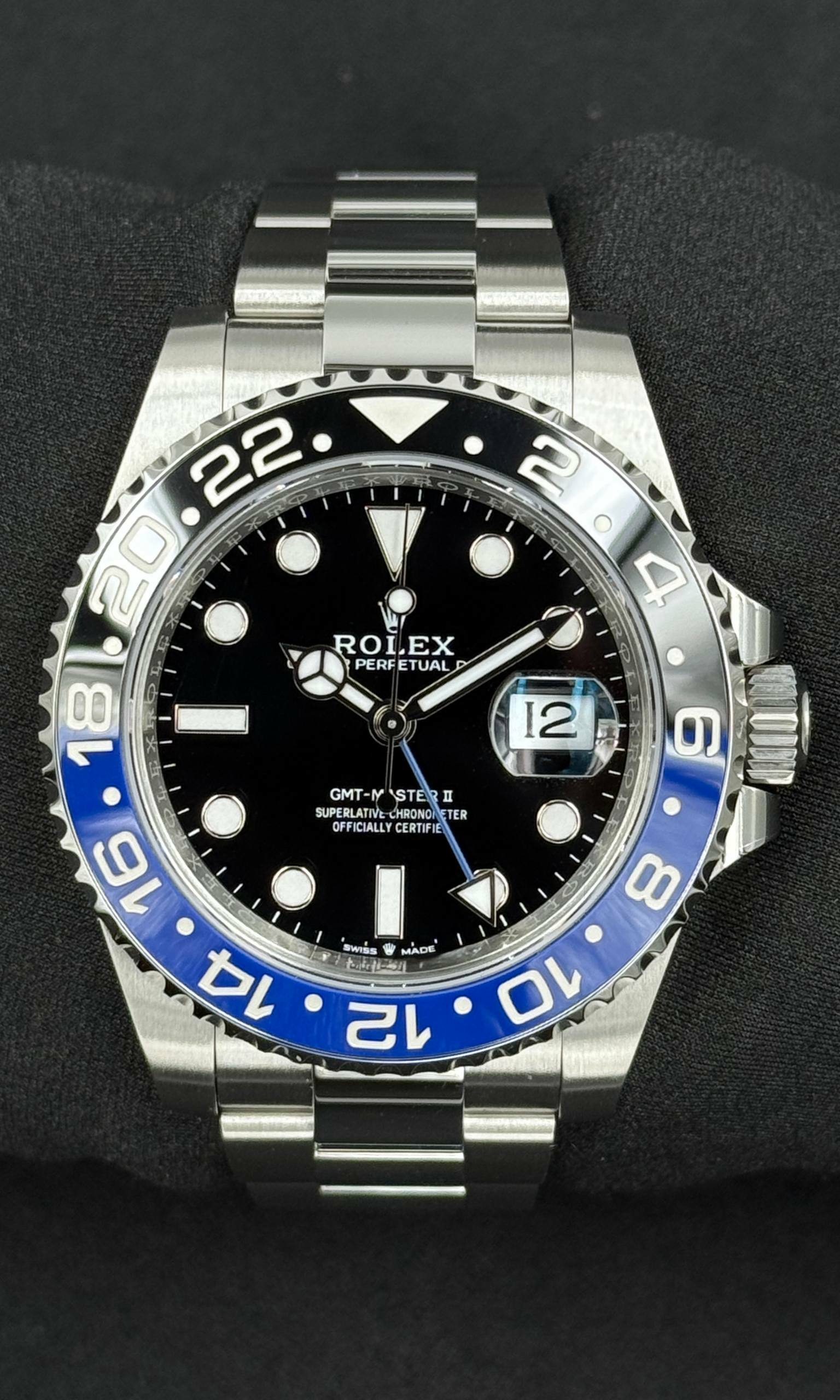 Rolex GMT Master II BATMAN lotto 39105