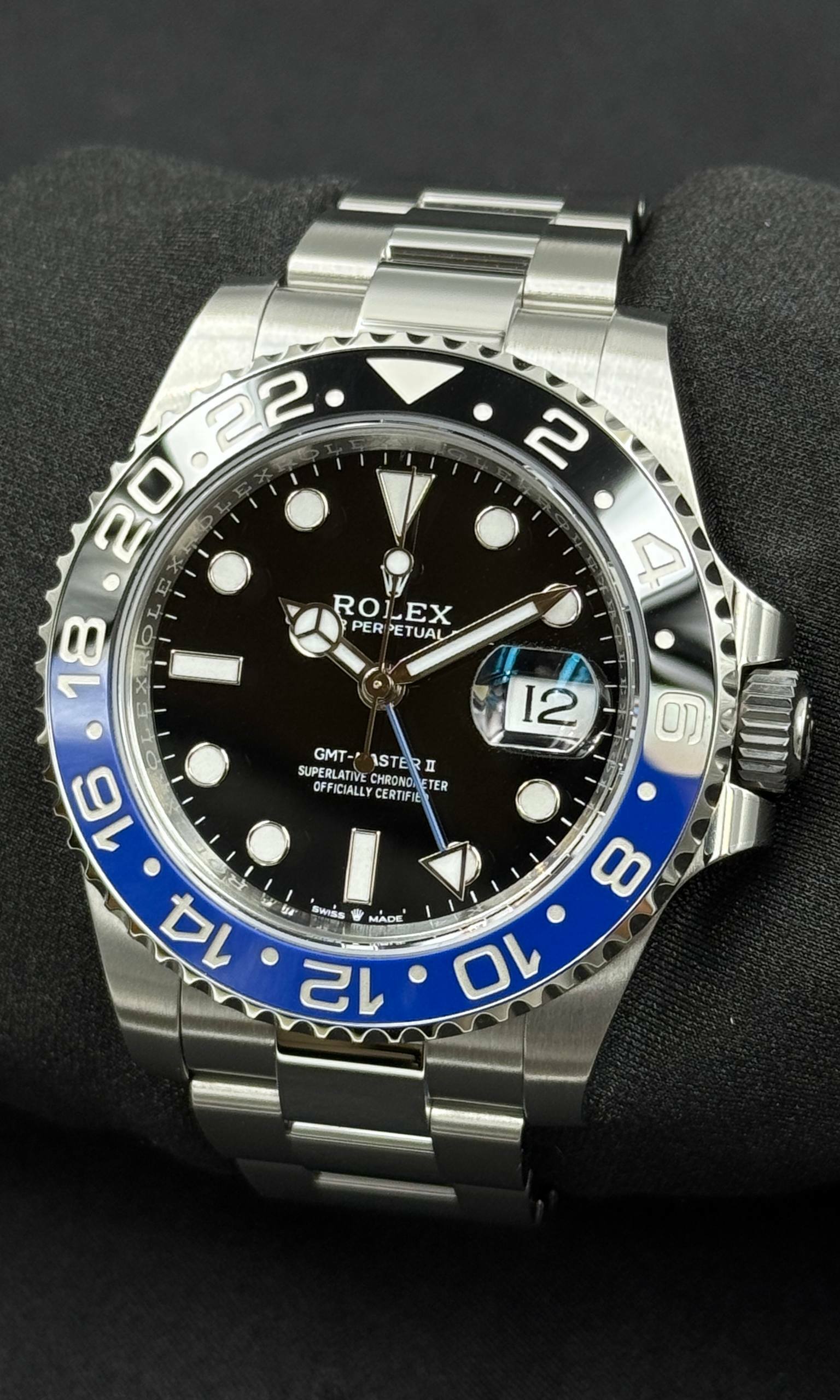 Rolex GMT Master II BATMAN lotto 39105
