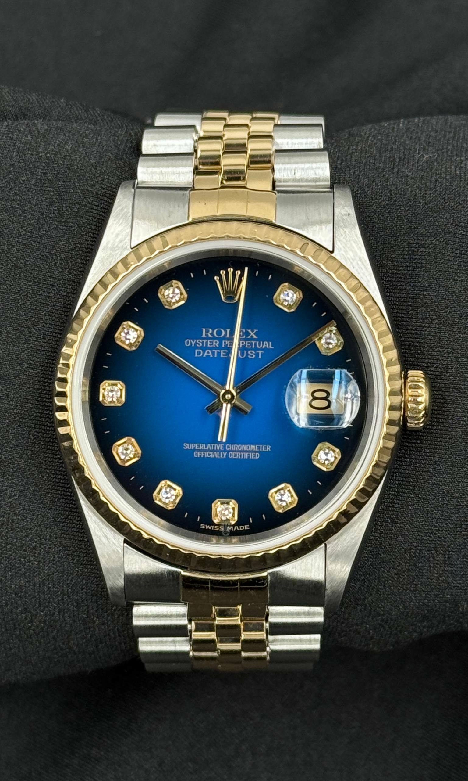 Rolex Datejust 36 A/O BRILLI lotto 38952